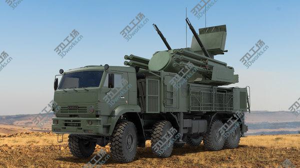 images/goods_img/20210312/Pantsir S1 SA-22 Greyhound Dirty Rigged model/2.jpg